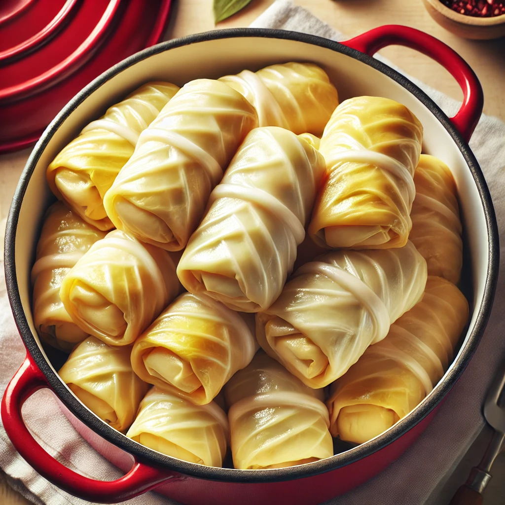 Image for recipe: 🥬 Traditional Homemade Sarma (Stuffed Sour Cabbage Rolls)