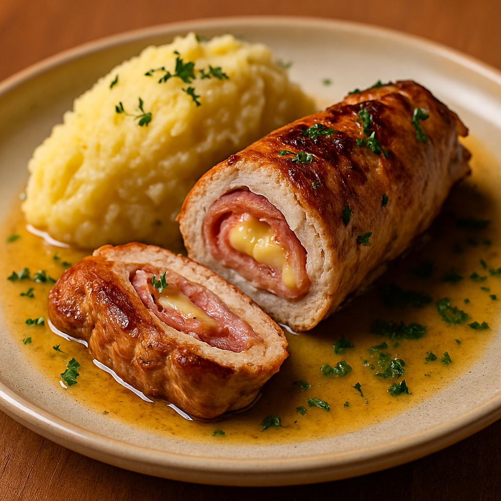 Image for recipe: 🥩 Stuffed Pork Rolls (Vešalica)
