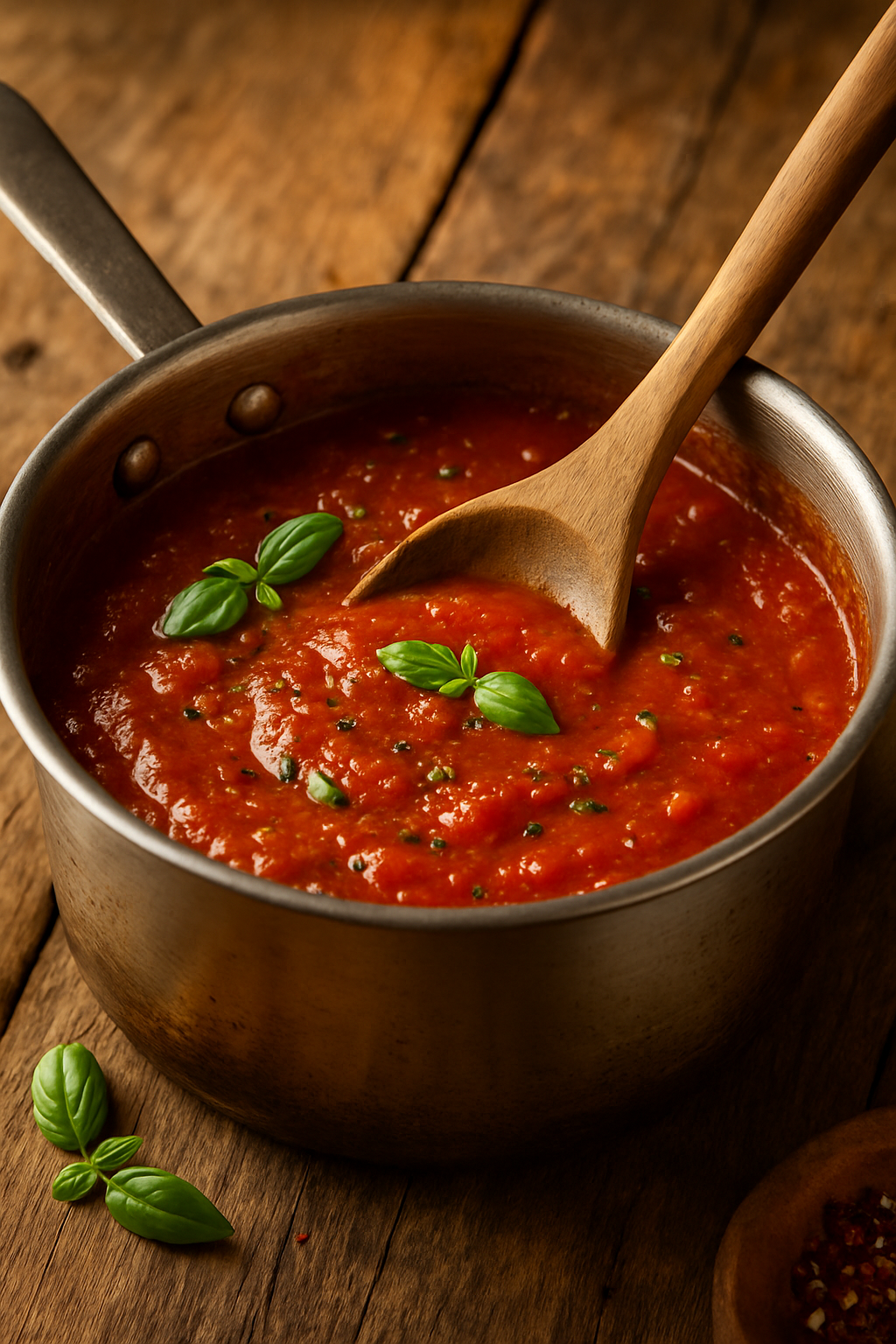 🍅🧄 Grandma’s 15-Minute Marinara (Simple, Bold, and Straight from the Heart)