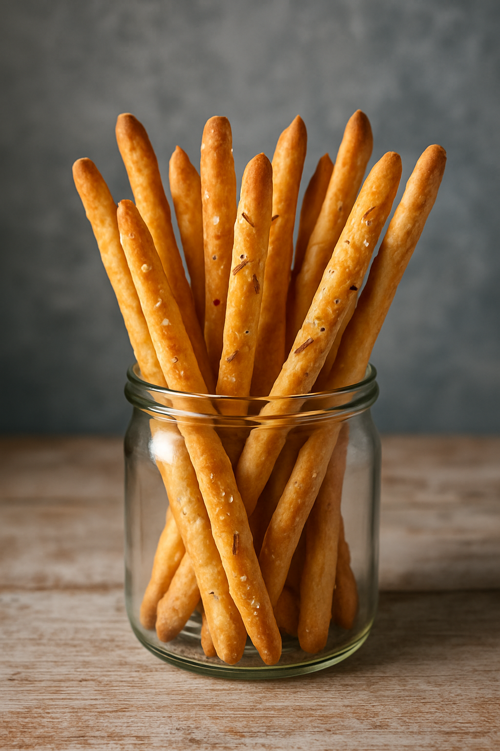 🥖🧂 Grandma’s Homemade Grissini (Crispy Breadsticks with a Crunch You Can Hear)