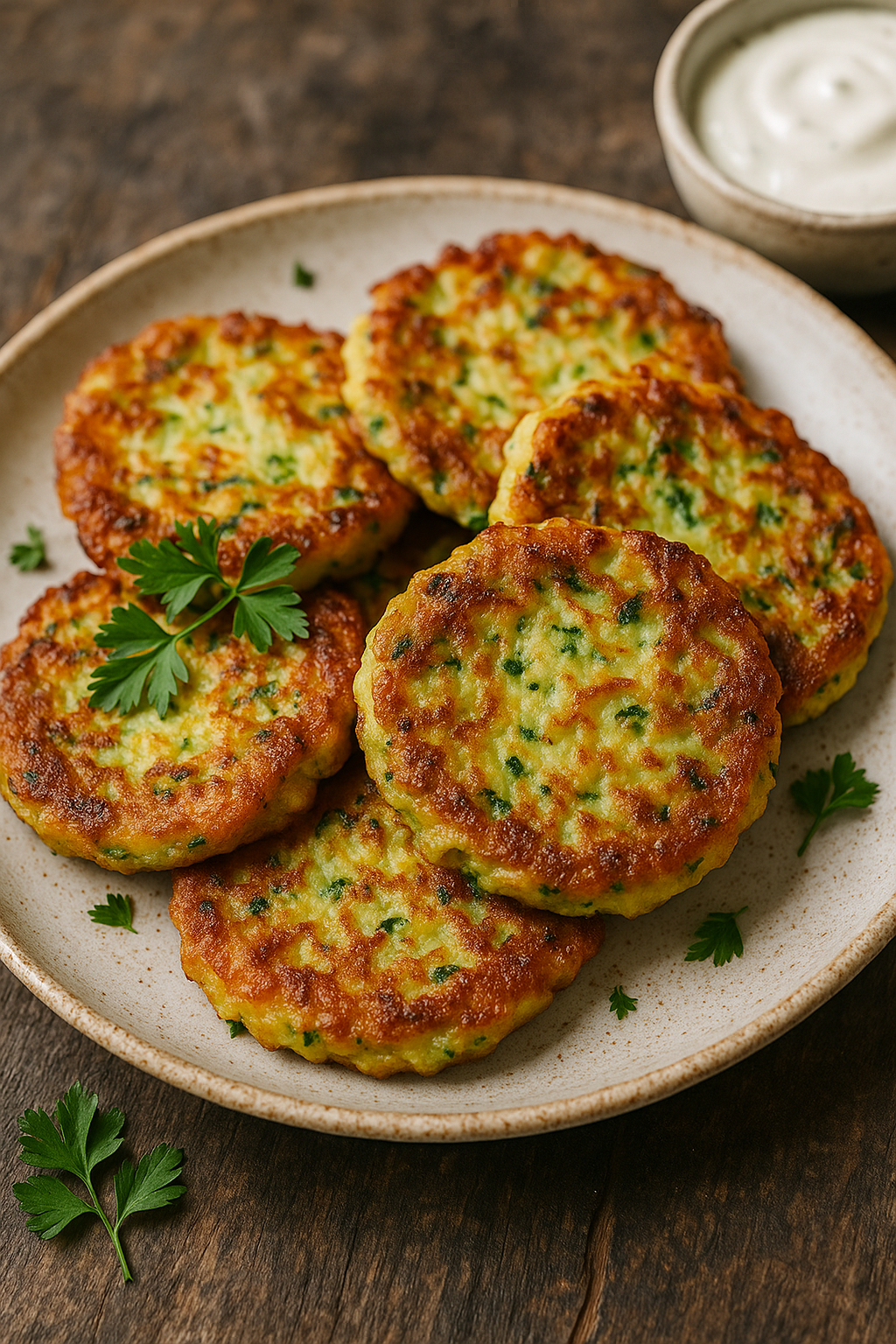🥒🥄 Grandma’s Zucchini Fritters (Crispy, Golden & Ready in 15 Min)