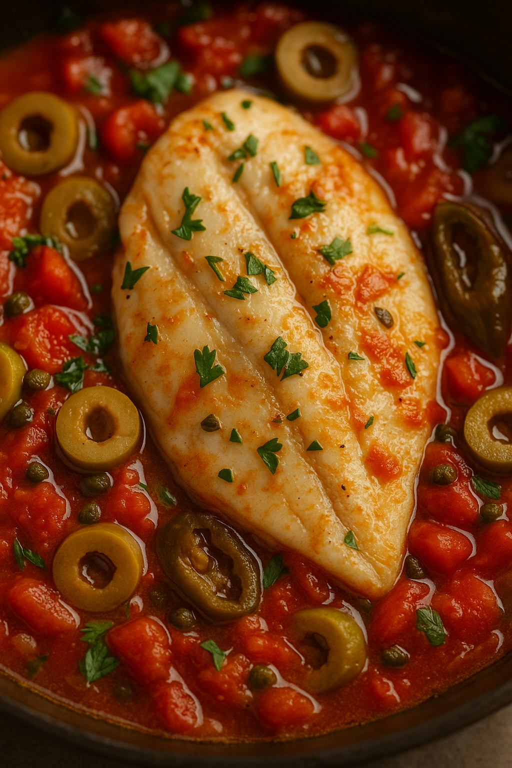 🐟 Pescado a la Veracruzana (Veracruz-Style Fish)