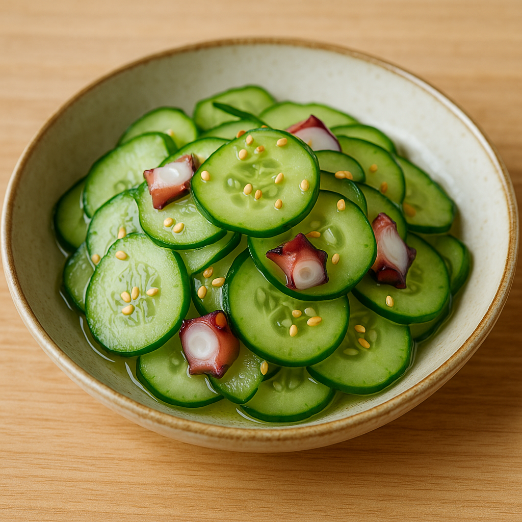 Sunomono (Japanese Cucumber Salad) 🥒✨