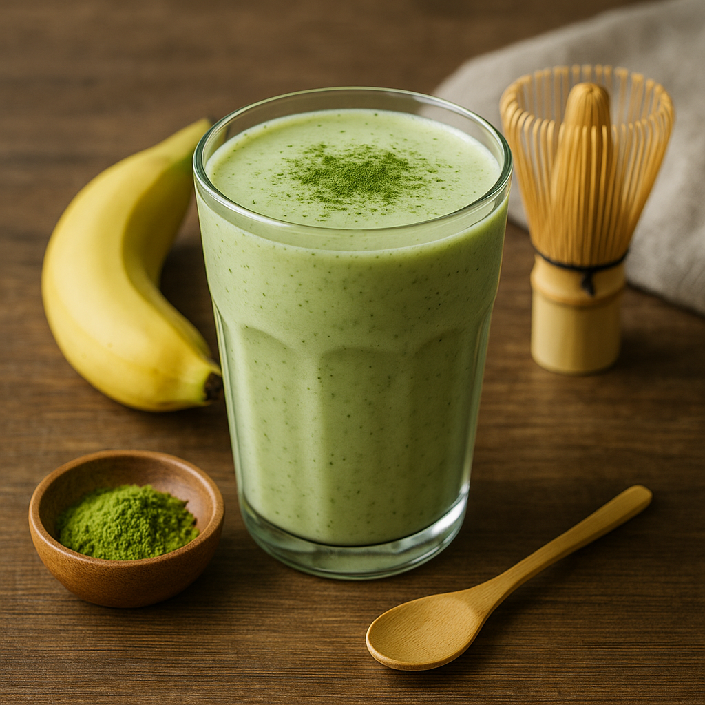 Matcha Banana Smoothie 🇯🇵🍵🍌