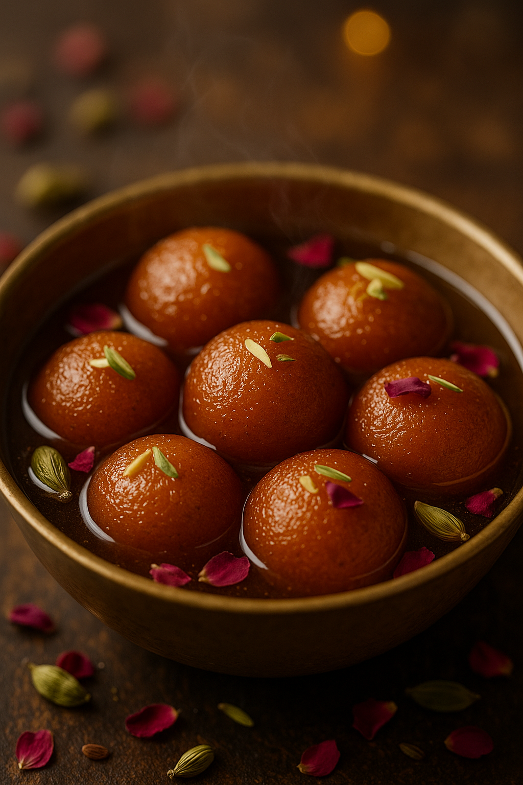 Gulab Jamun 🍯 Milk Dumplings