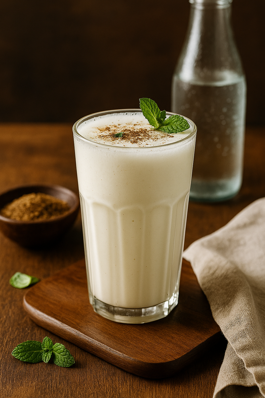 Salted Lassi 🥛 Punjabi Style 🇮🇳 (Namkeen Lassi)