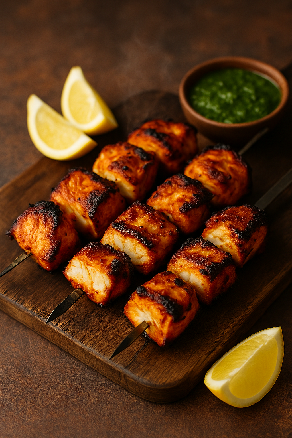 Fish Tikka 🐟 Tandoori Style 🇮🇳