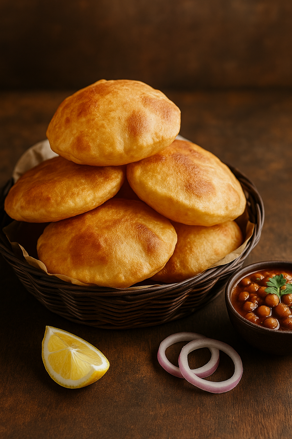Bhatura 🫓 North Indian Fried Bread 🇮🇳