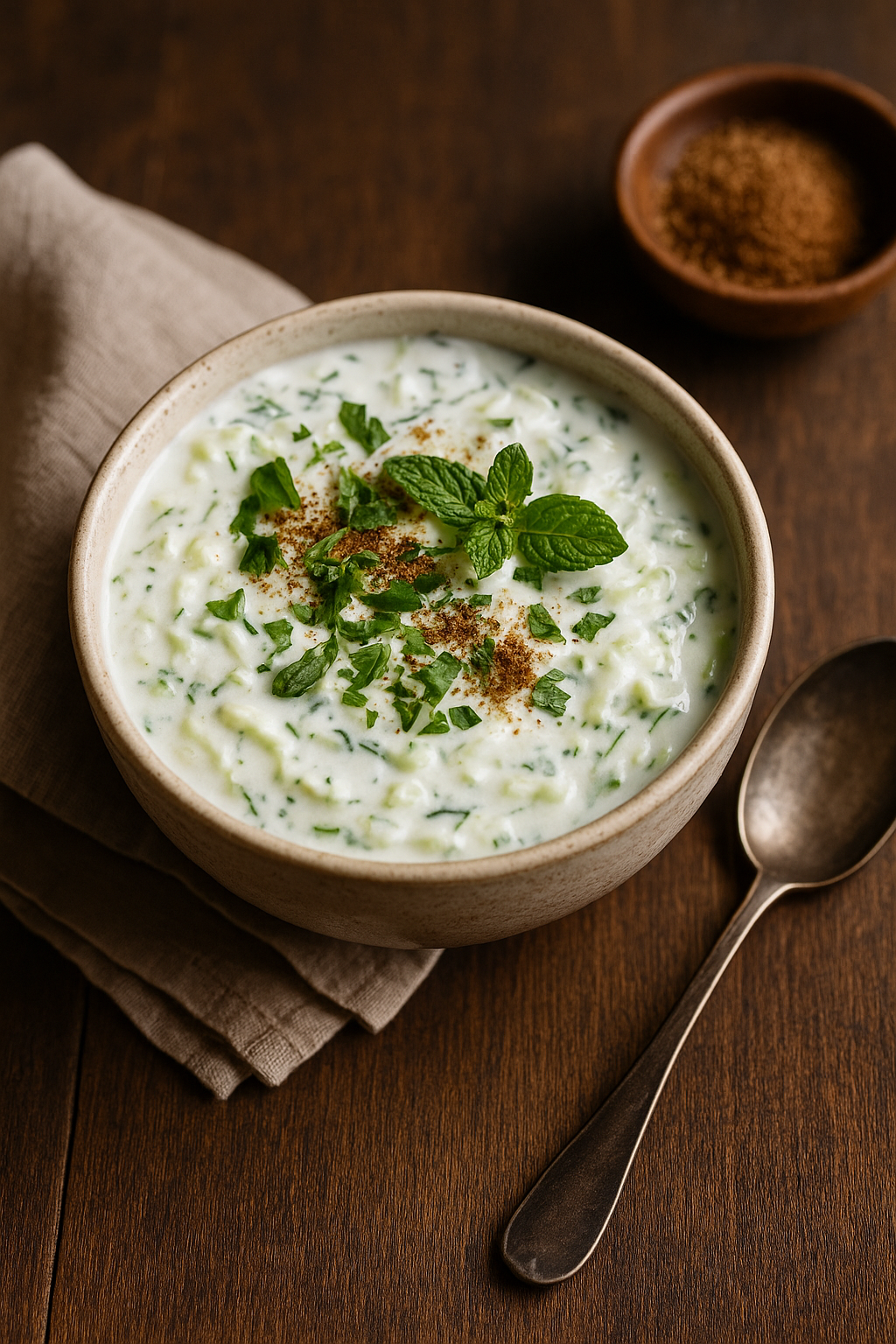 Cucumber Raita 🥒 Cooling Yogurt 🇮🇳 (Kheera Raita)