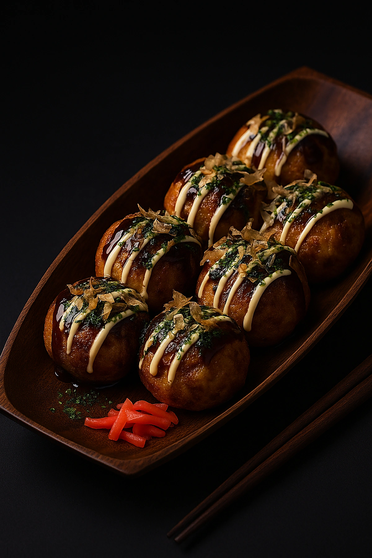 Takoyaki (Octopus Balls) 🐙 Japanese Street Snack 🇯🇵