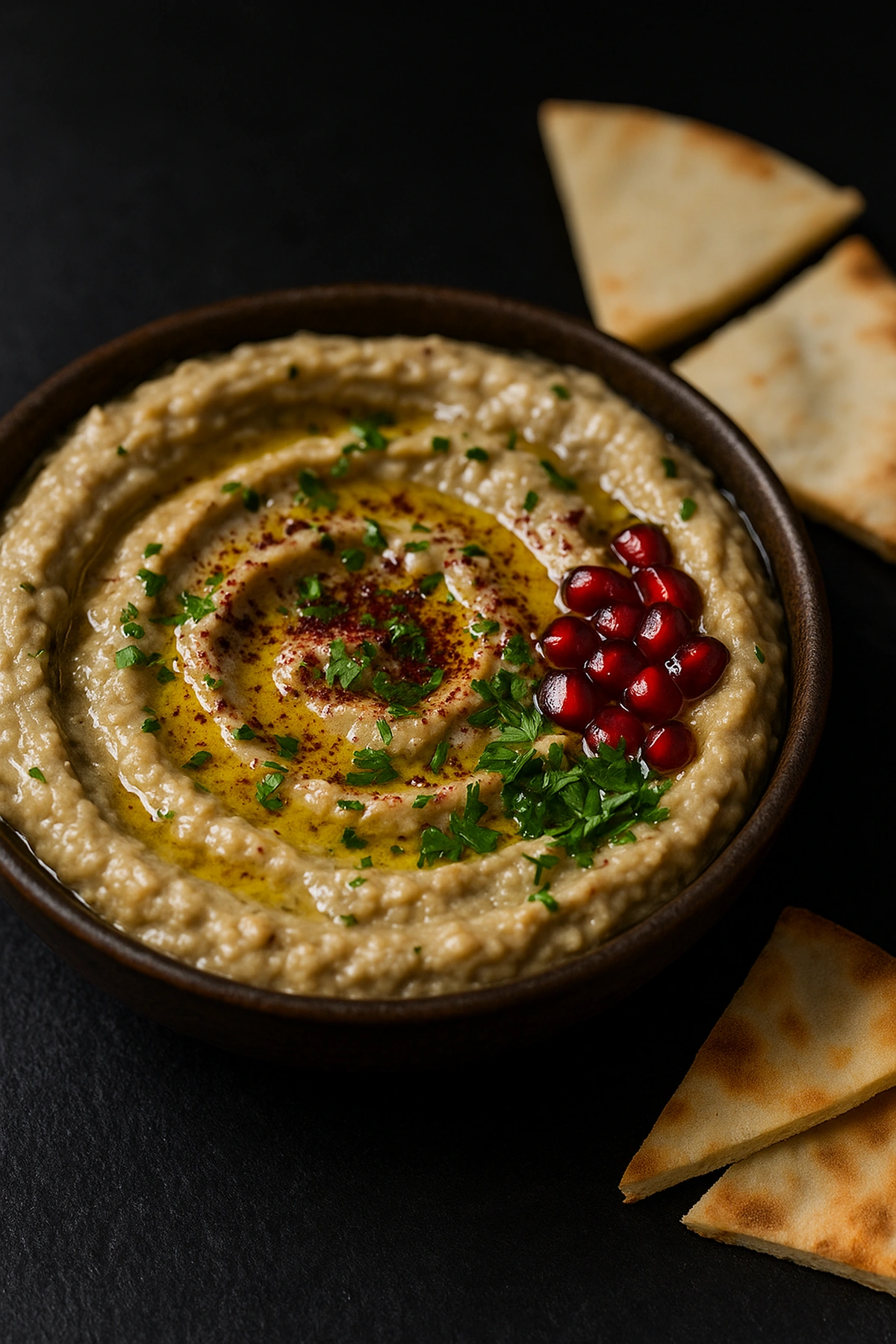 Smoky Baba Ganoush 🥄 fire-roasted eggplant 🇱🇧