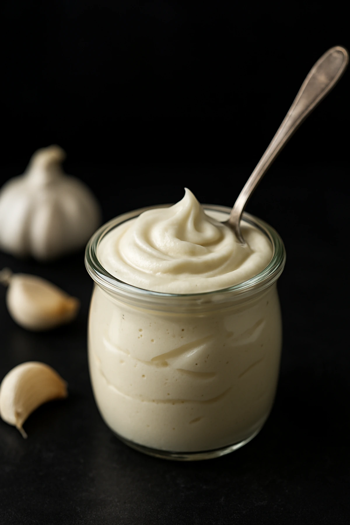 Fluffy Garlic Toum Sauce 🧄🇱🇧