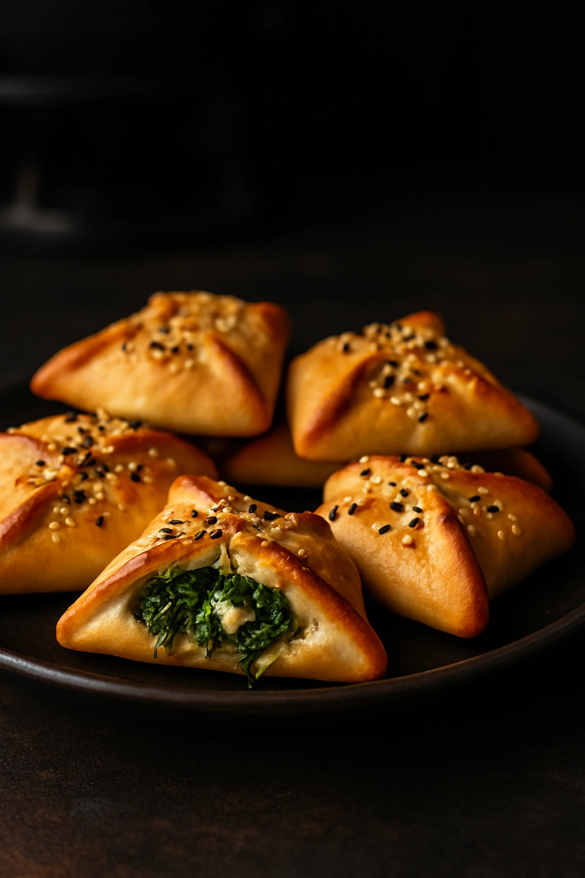 Crispy Spinach & Feta Fatayer Hand Pies 🥟🇱🇧