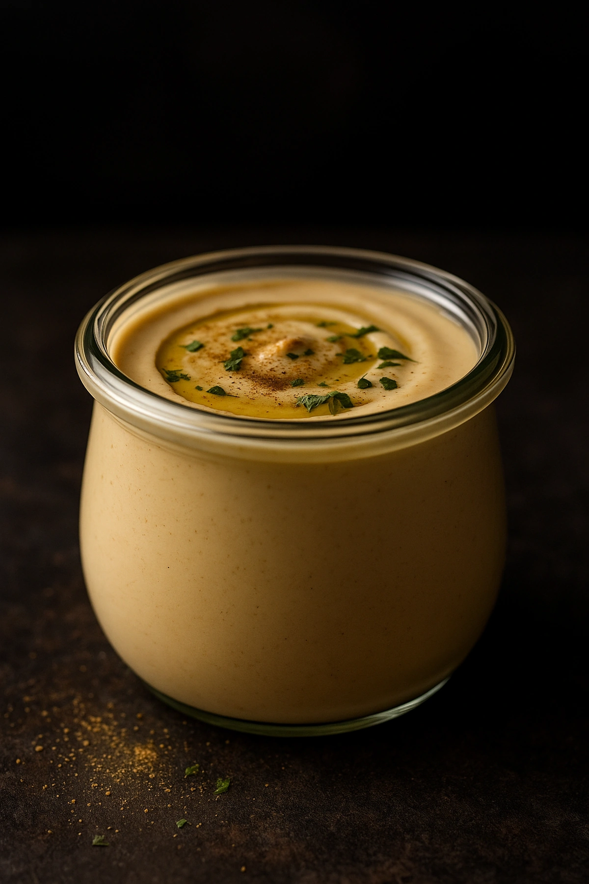 Velvety Garlic Tahini Sauce 🧄🇱🇧