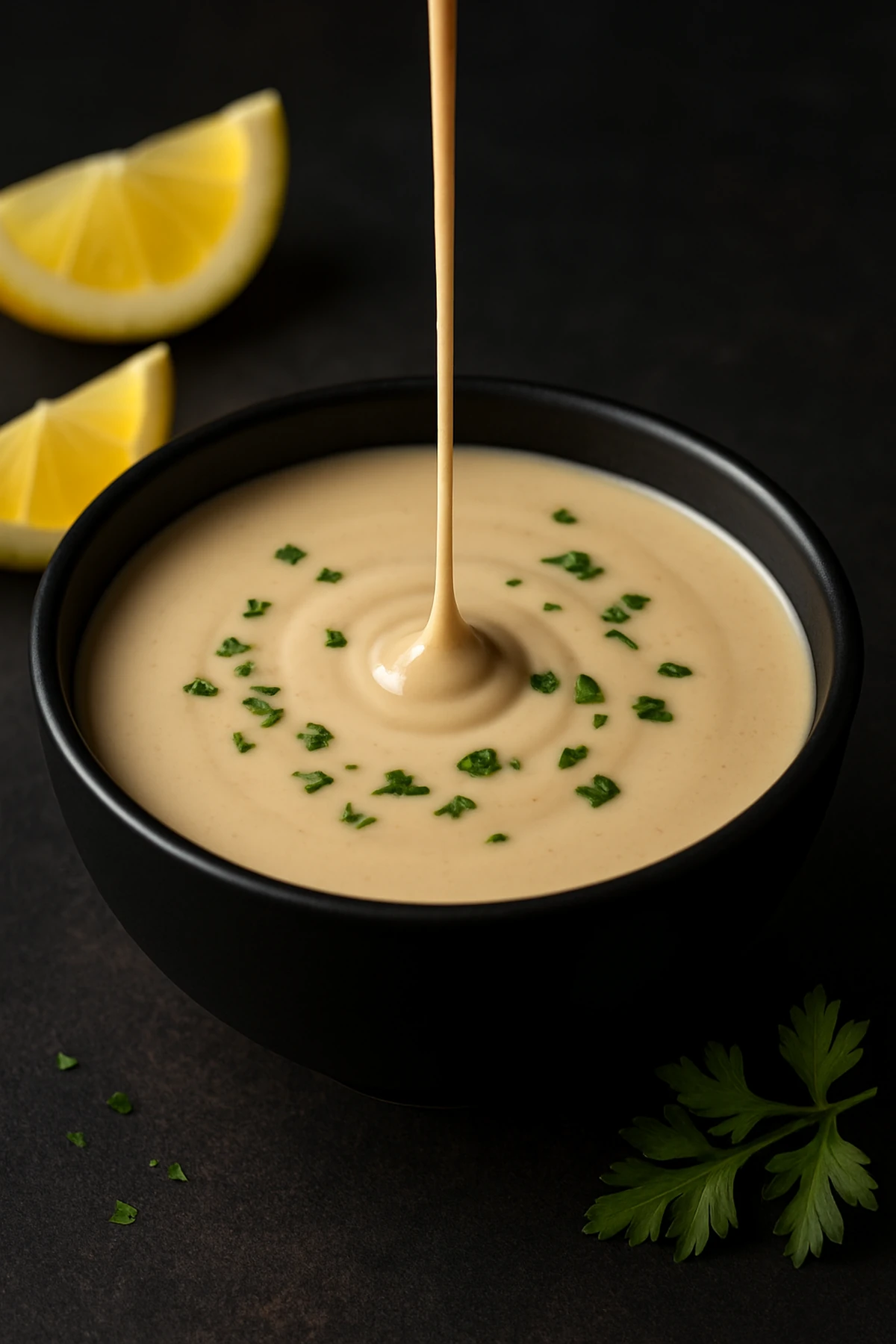 Silky Tahini Lemon Sauce 🧄🇱🇧