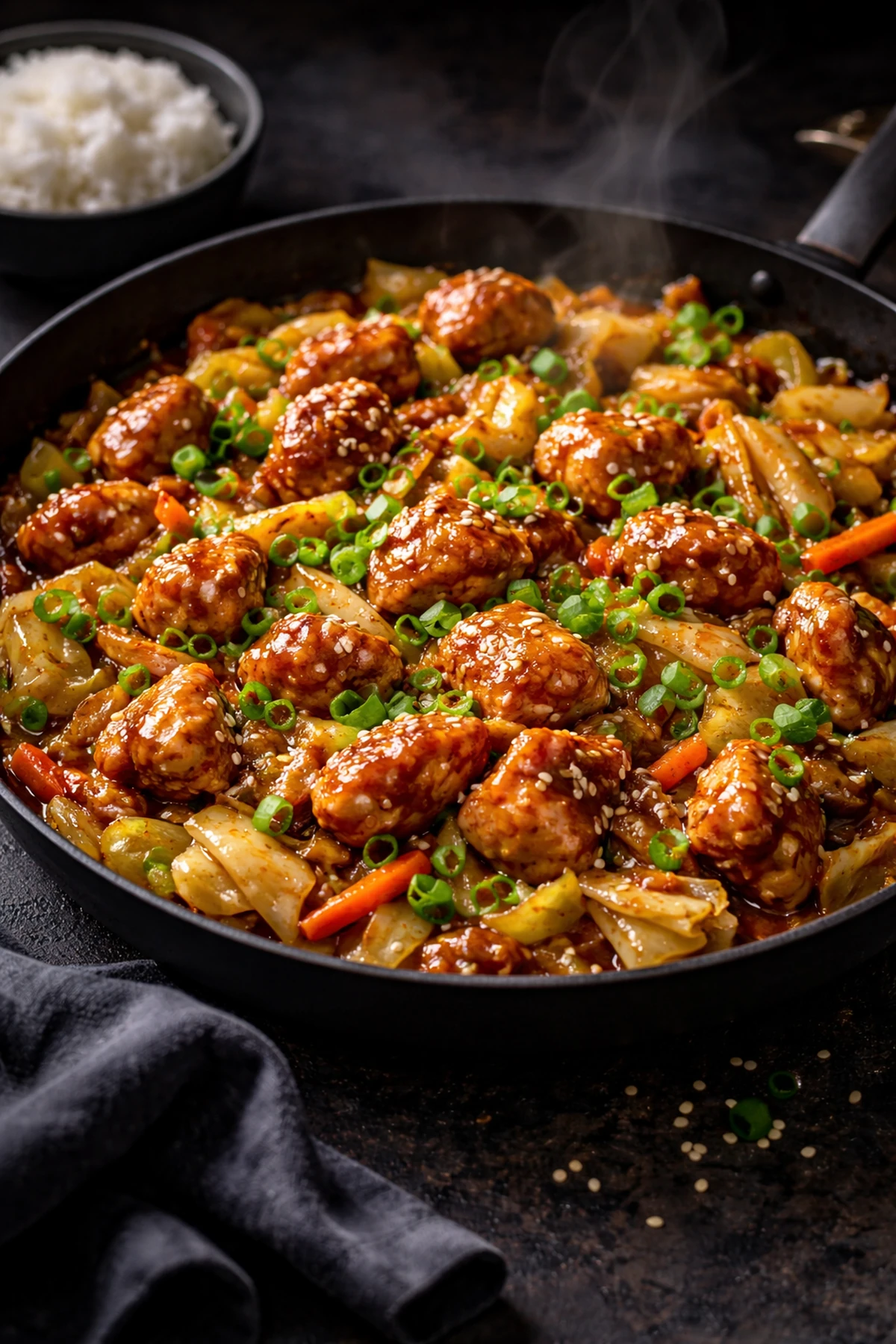 Gochujang Chicken and Cabbage Skillet 🍳🇰🇷