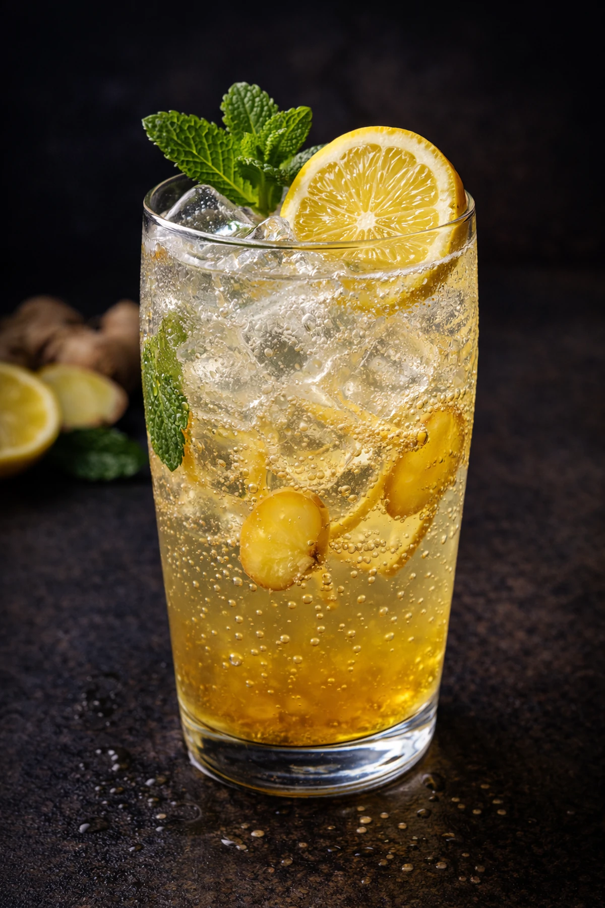 Yuja Ginger Citrus Sparkler 🍹🇰🇷
