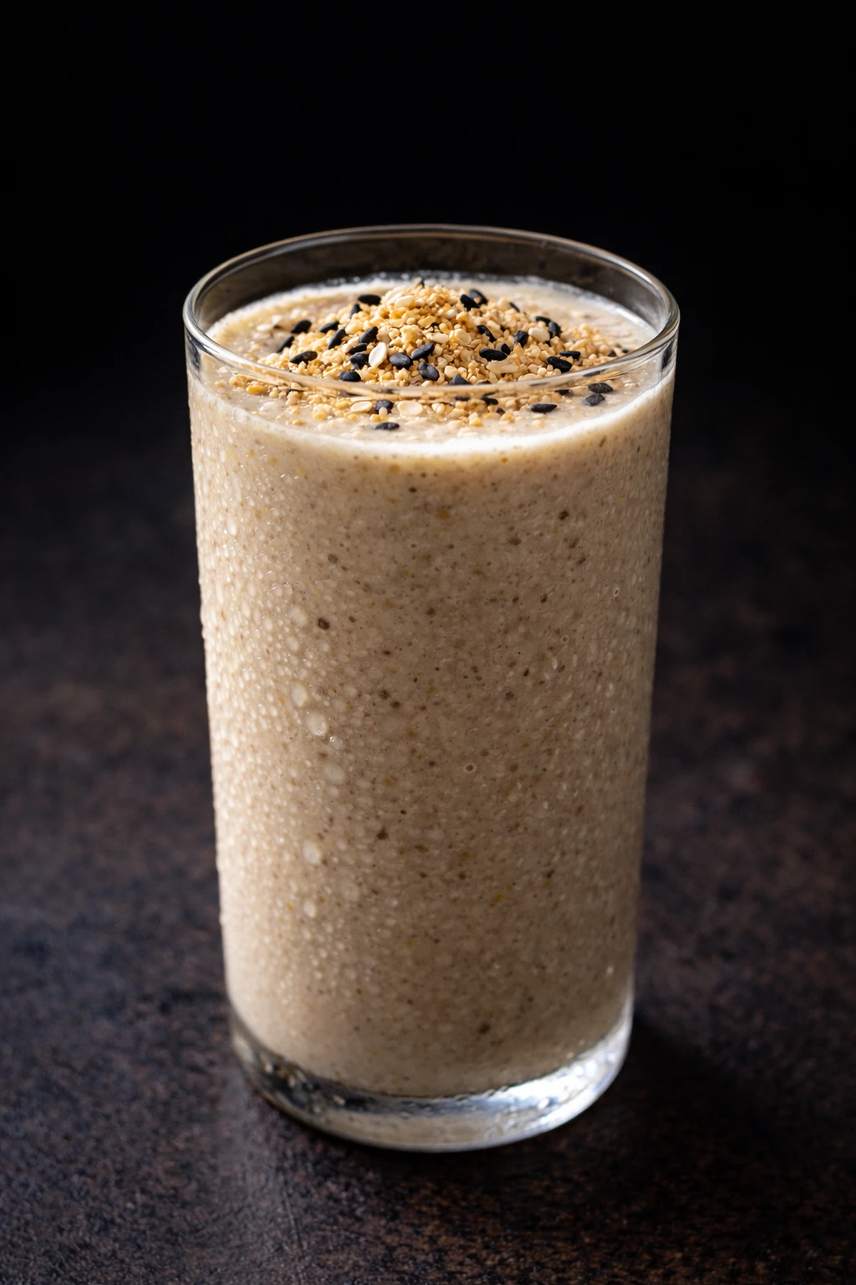 Injeolmi Banana Oat Smoothie 🥤🇰🇷