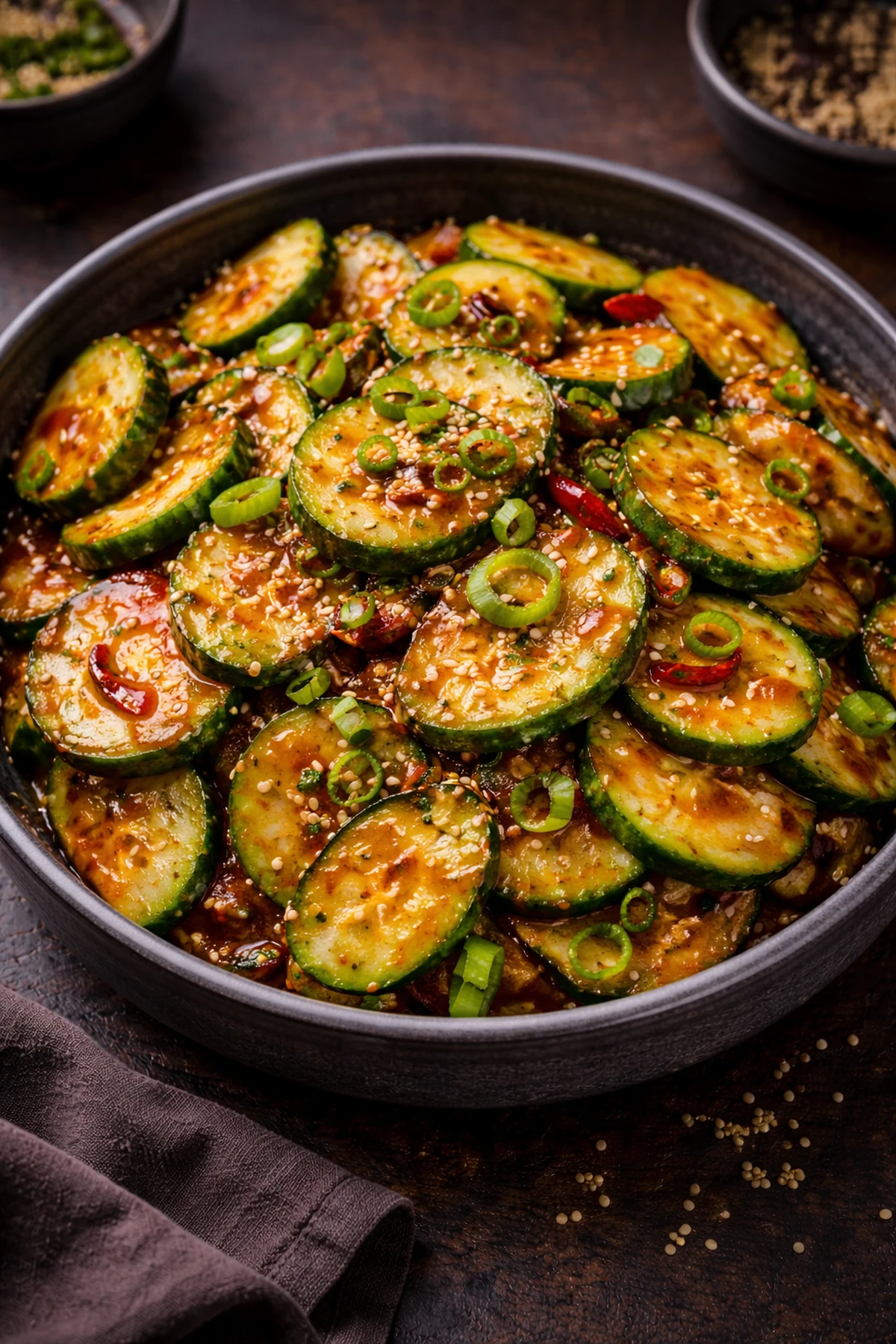 Korean Cucumber Salad Oi Muchim 🥒✨
