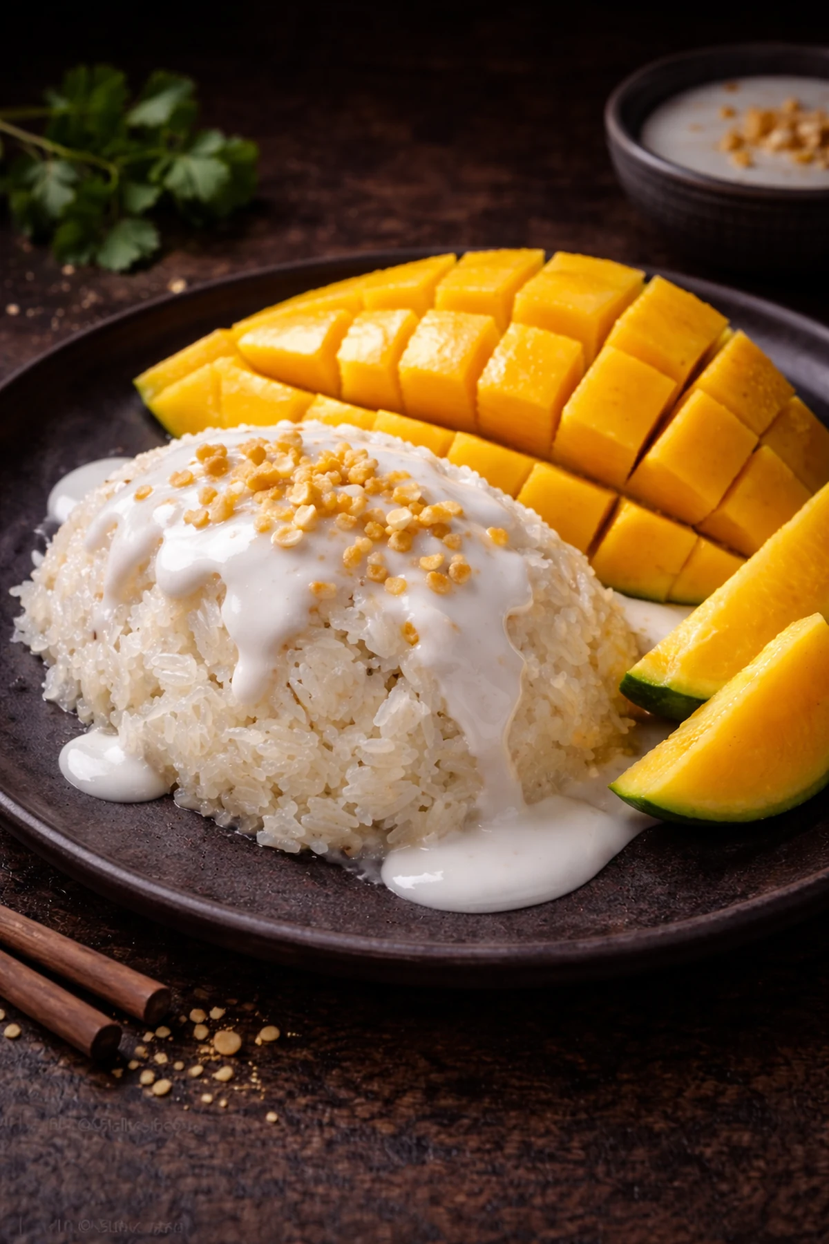 Mango Sticky Rice Khao Niew Mamuang 🥭🍚