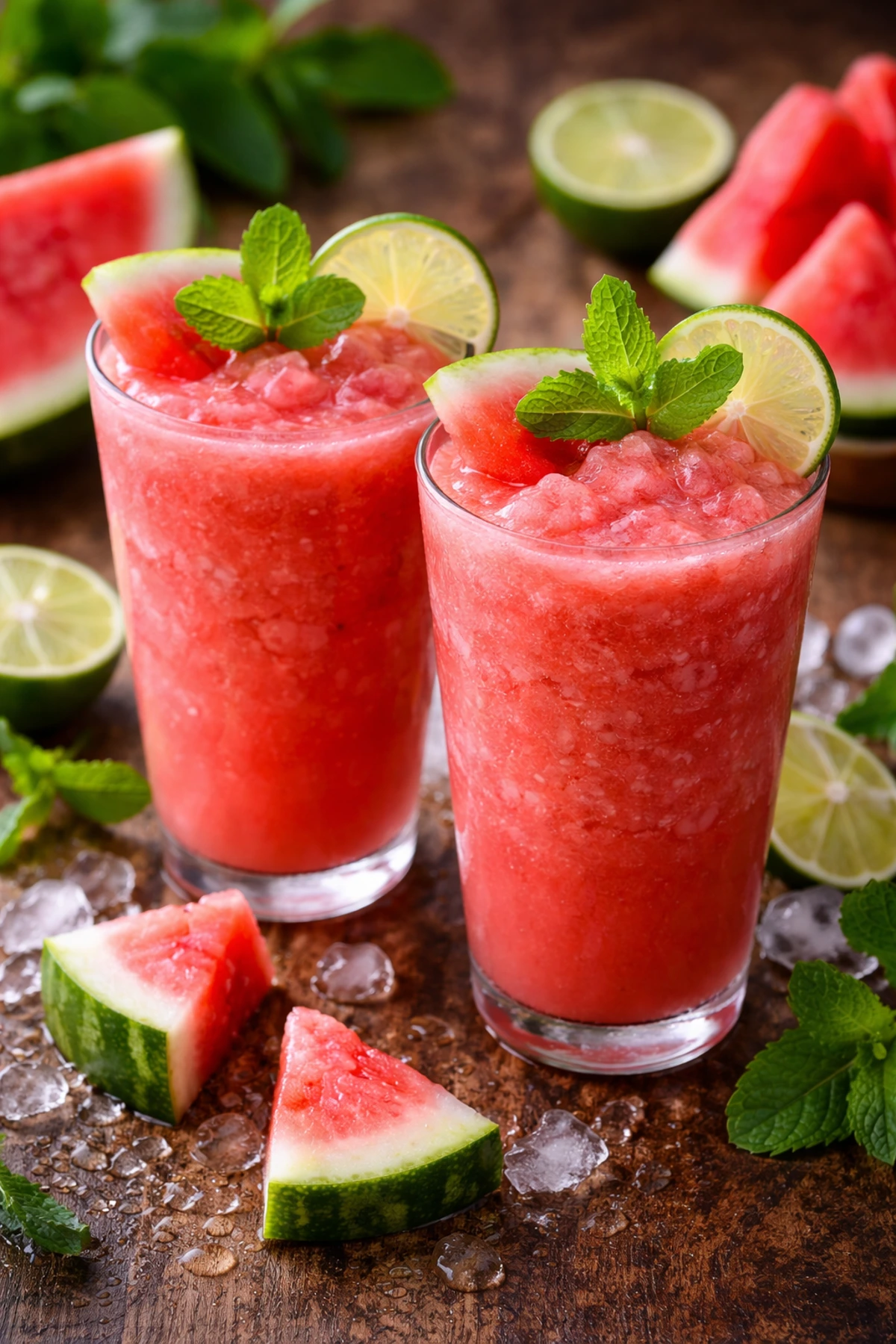 Thai Watermelon Lime Smoothie 🍉🍋