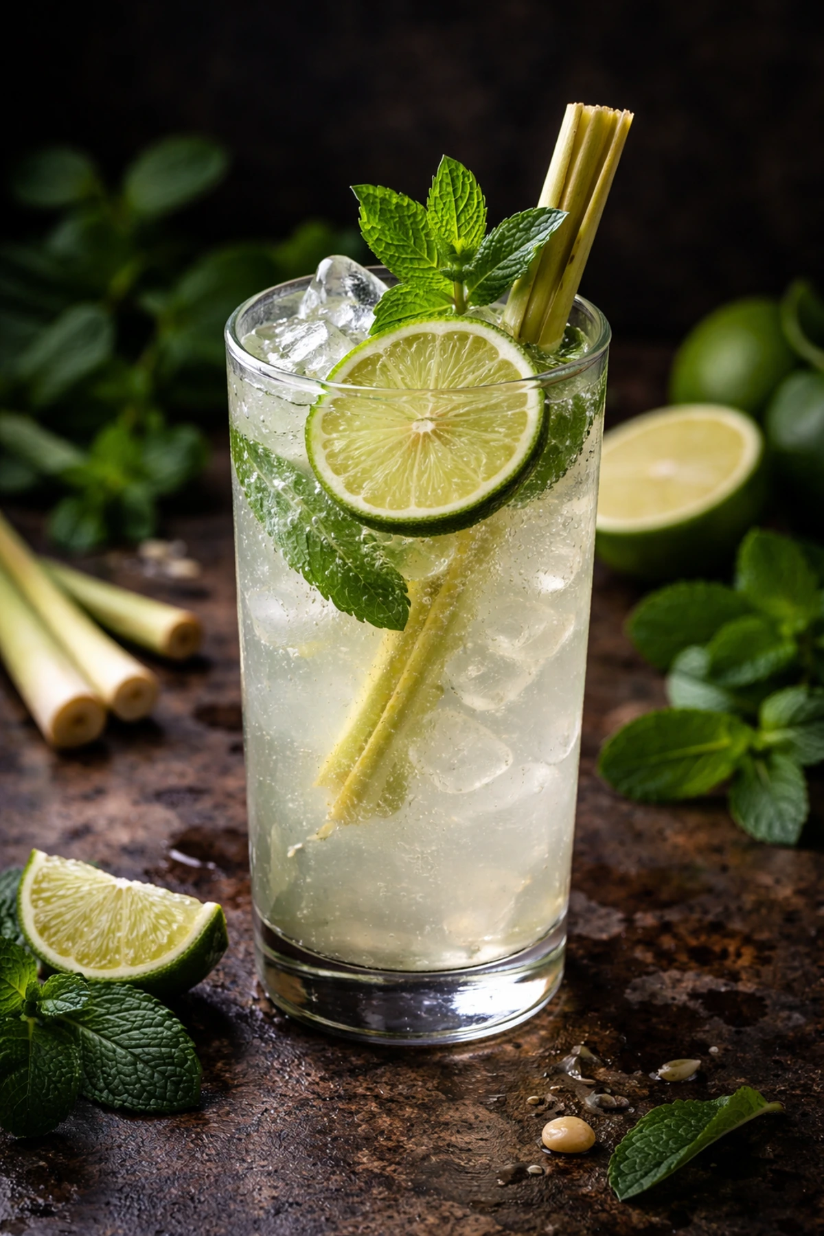 Thai Lemongrass Lime Cooler 🍋🌿