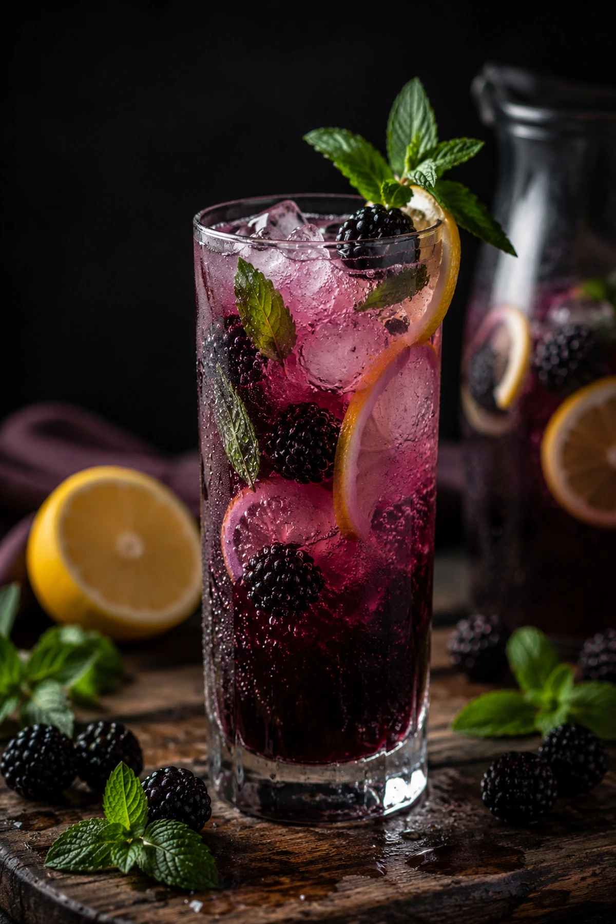 Balkan Blackberry Mint Lemon Fizz 🫐✨